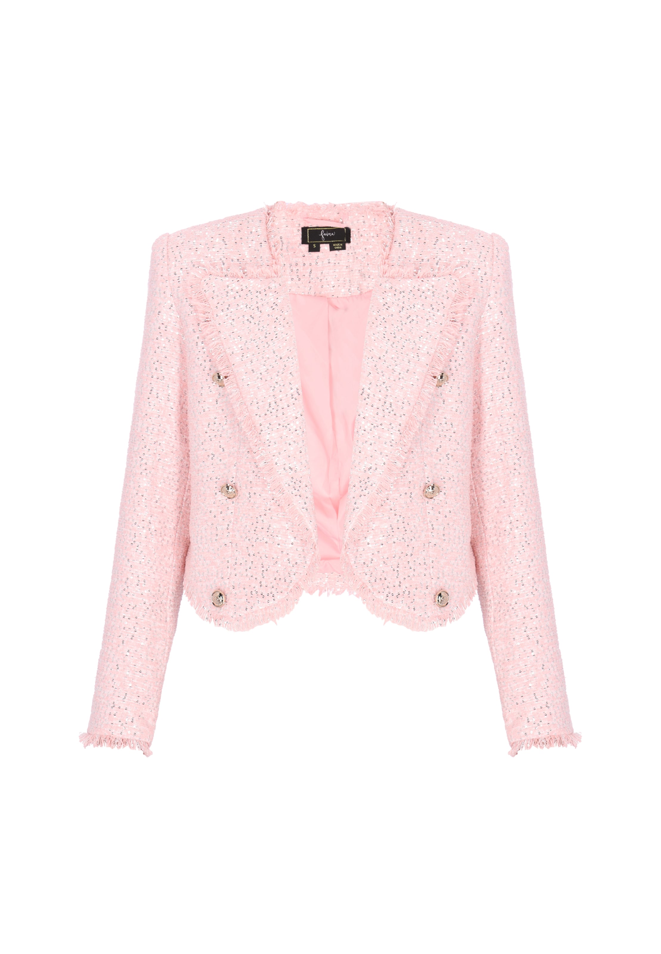 faina Blazers in Roze: voorkant