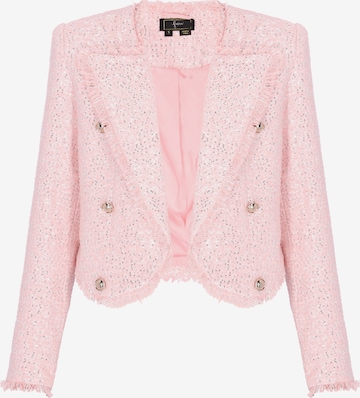 faina - Blazer em rosa: frente