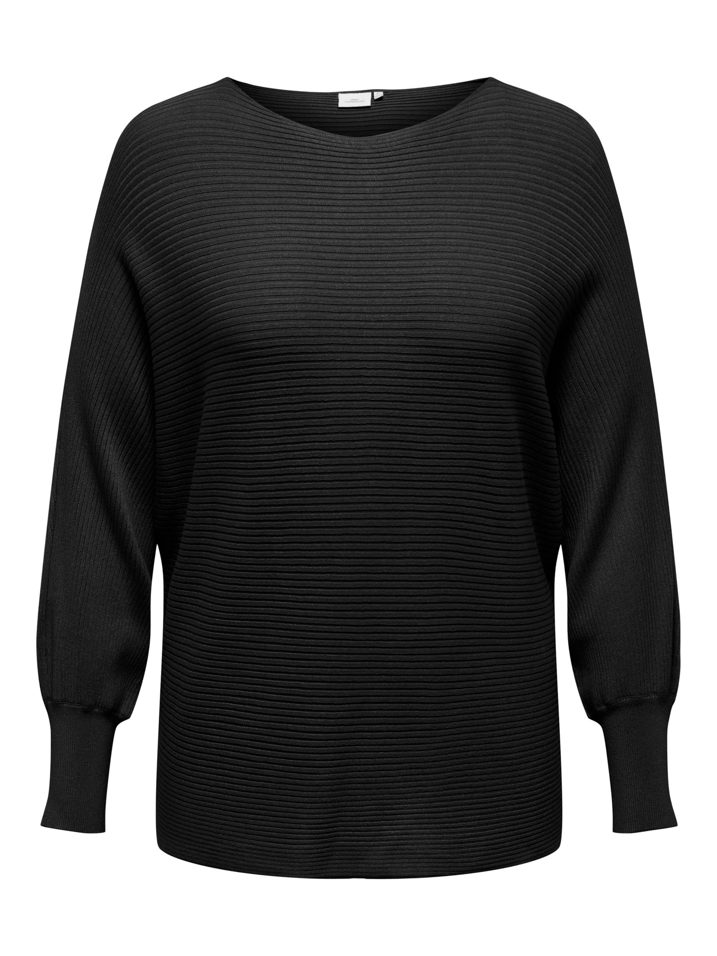 ONLY Carmakoma Sweater &#x27;New Adaline&#x27; in Black: front