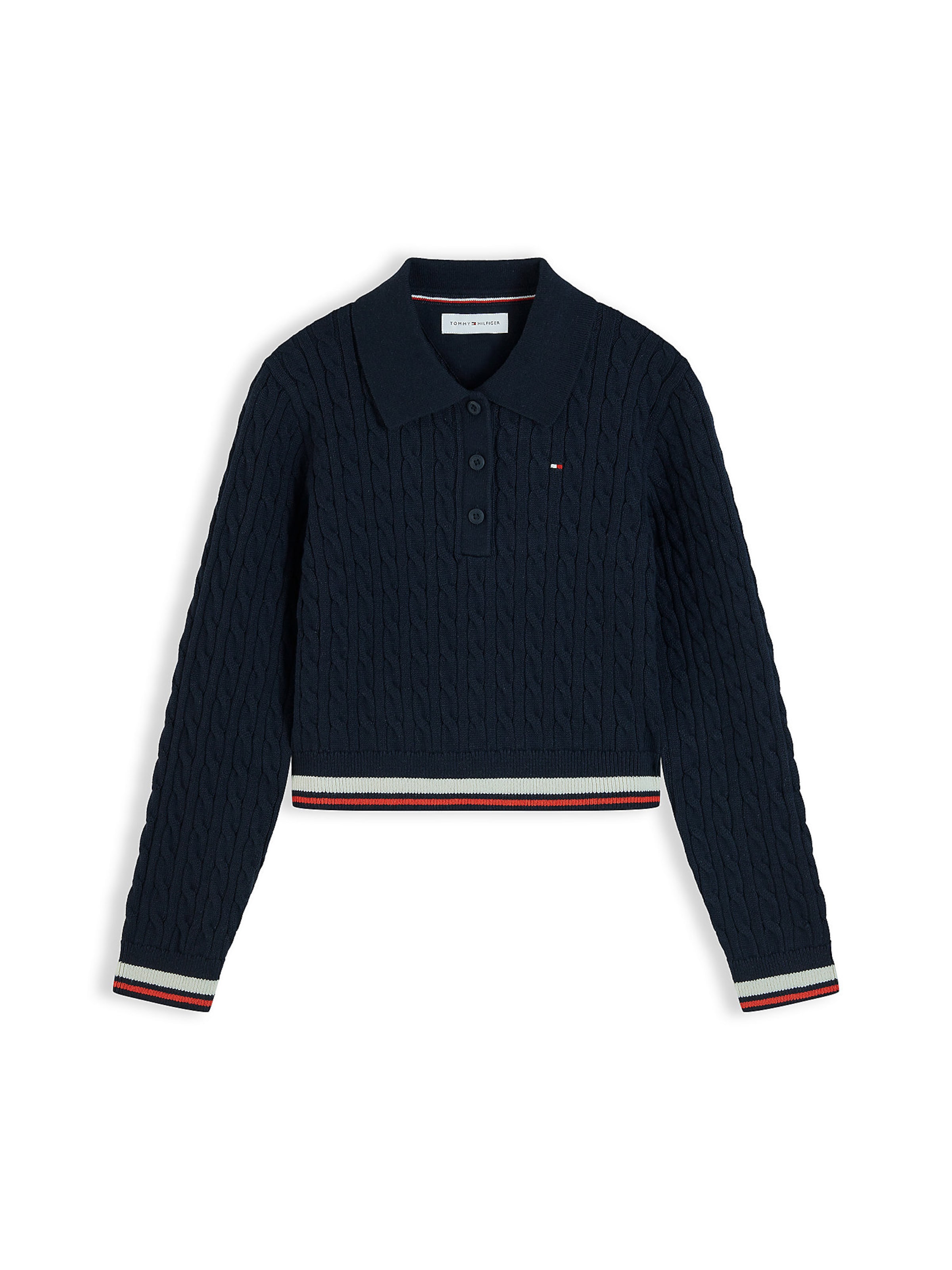 Pull-over TOMMY HILFIGER en bleu : devant