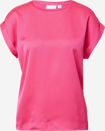 VILA Shirt 'ELLETTE' in Red: front