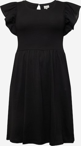 ONLY Carmakoma Dress 'ENNIY' in Black: front
