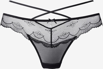 LASCANA Stringit värissä musta: etupuoli