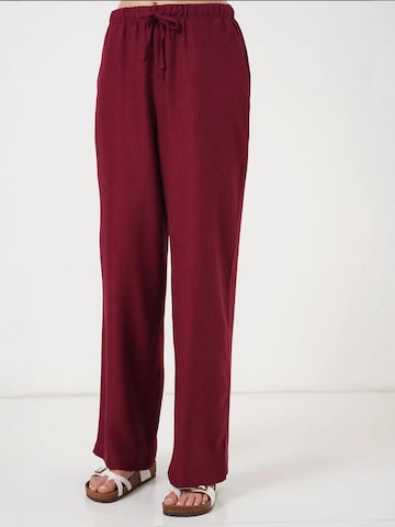 Bigdart - Regular Calças em vermelho