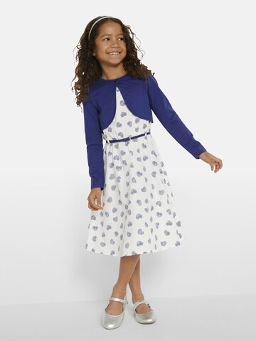 bonprix Kleid, Bolero, Accessoire (3-tlg.Set) in Blau