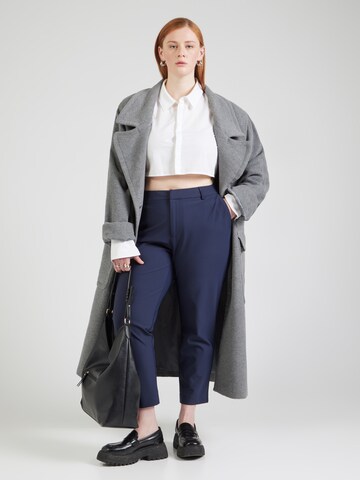 ONLY Carmakoma Regular Chino Pants 'CARTravel' in Blue