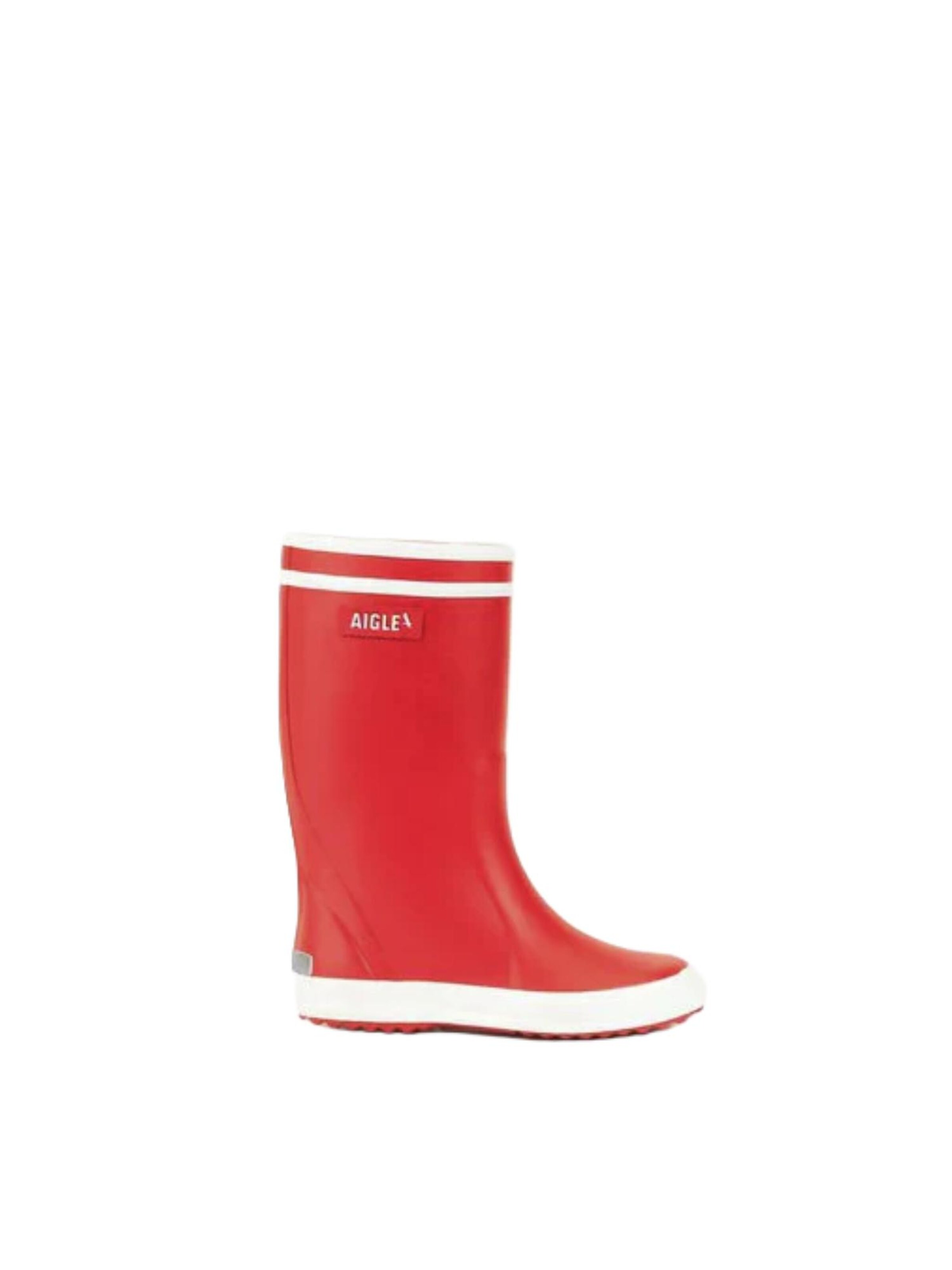 Bottes en caoutchouc 'LOLLY POP THEME' AIGLE en rouge : devant