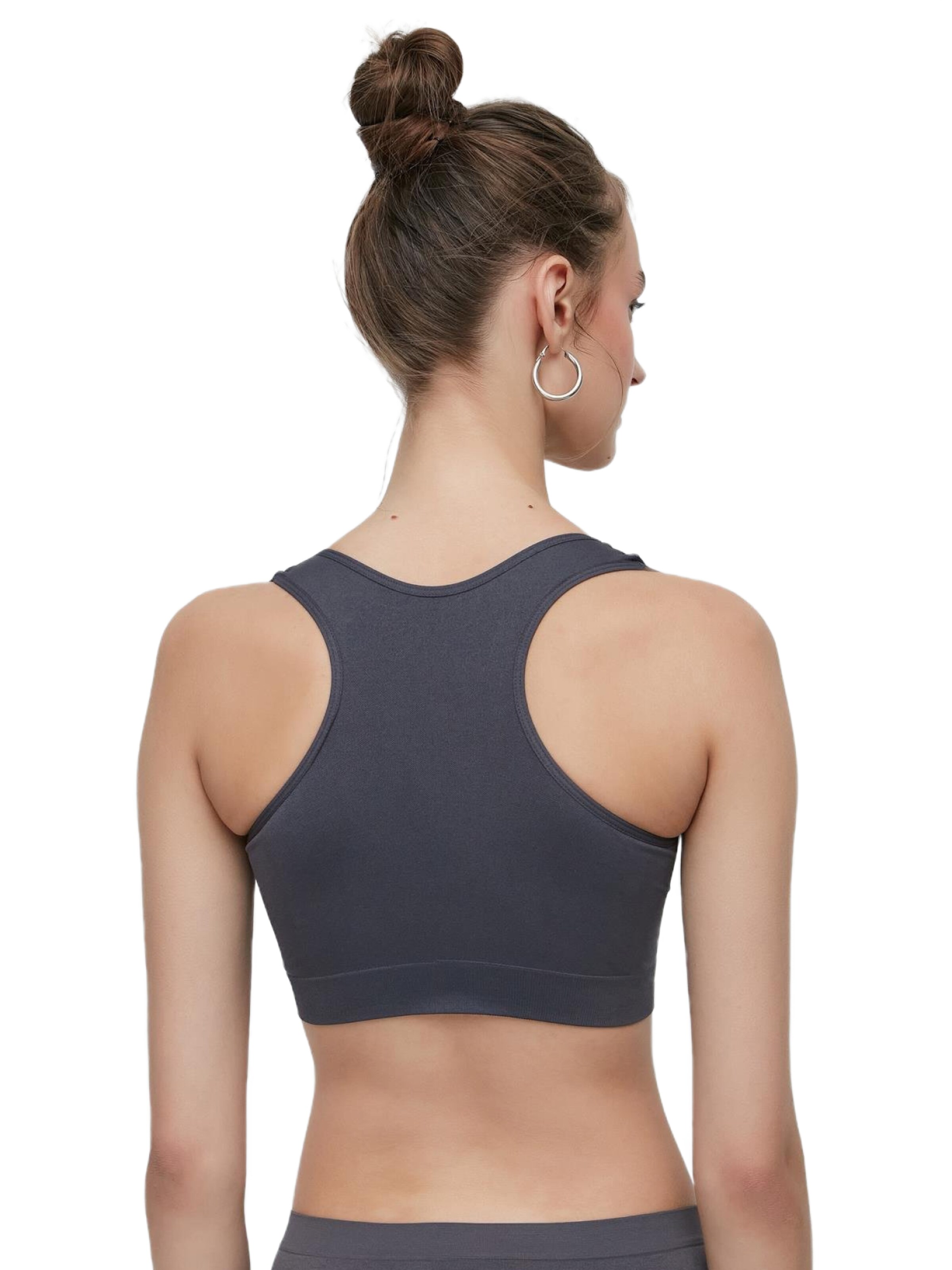 C&City Bralette Bra in Grey