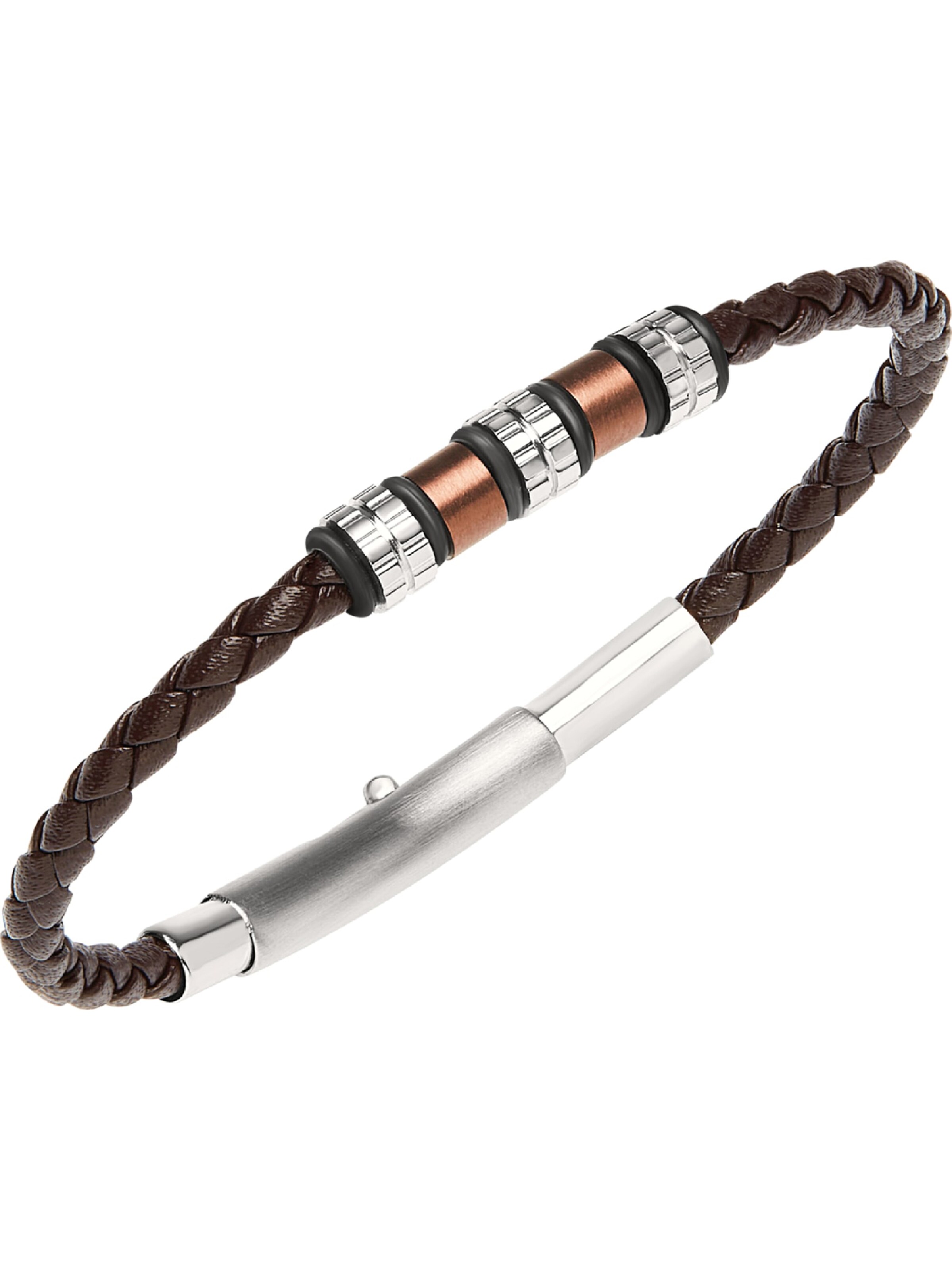 Braccialetto di Breil in marrone: frontale