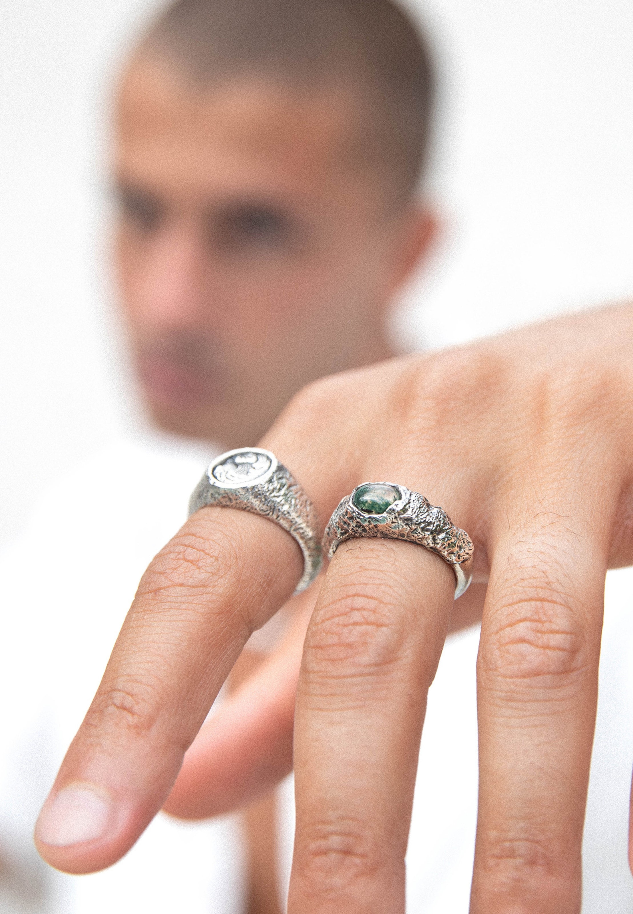 Haze&Glory Ring in Silber