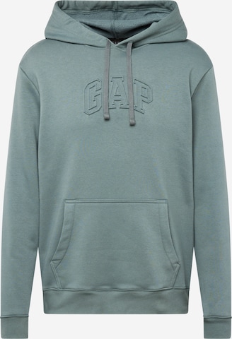 Sweat-shirt GAP en vert : devant