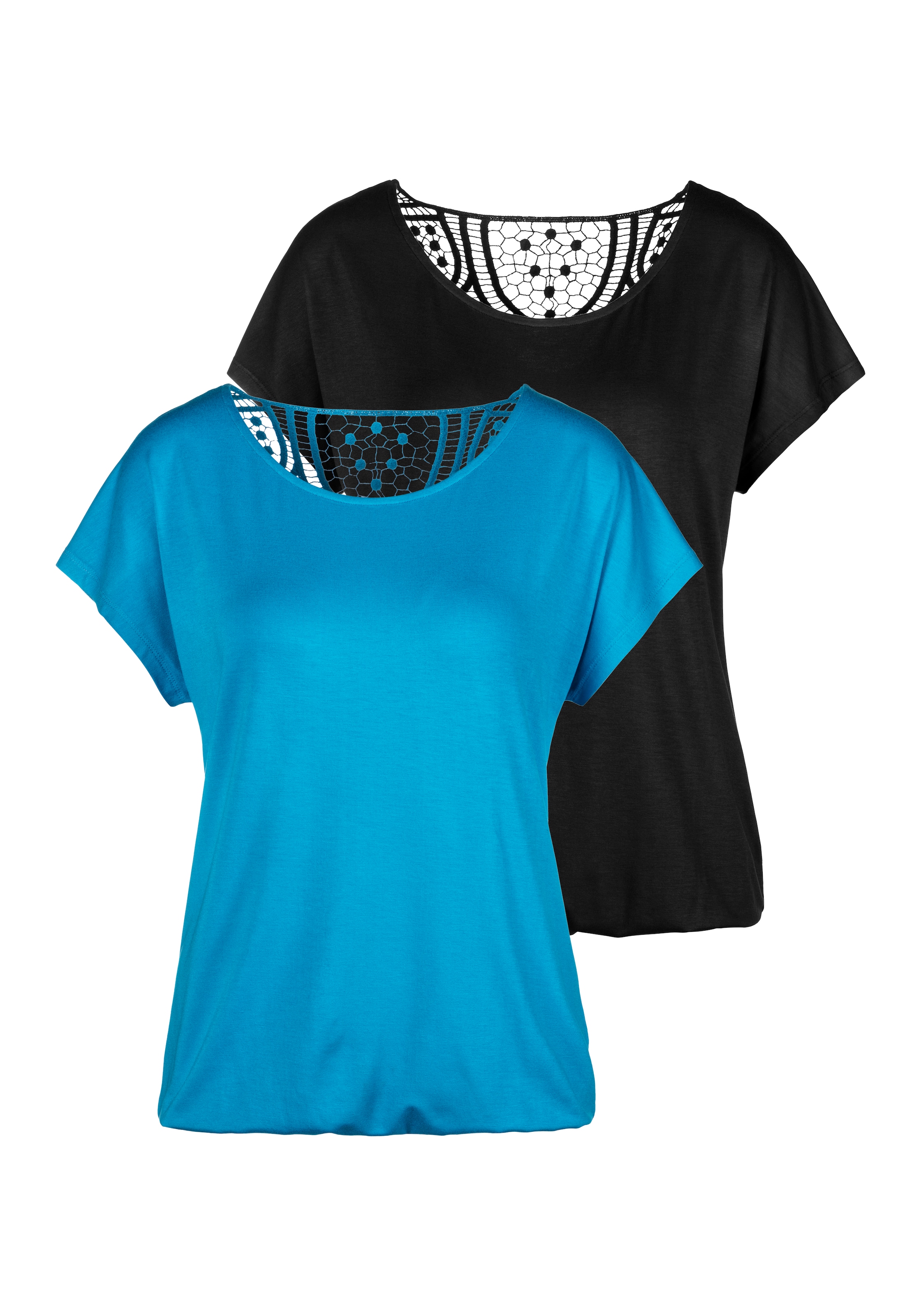 VIVANCE Футболка в Синий: спереди