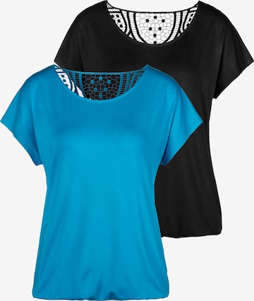 VIVANCE Shirt in Blauw: voorkant