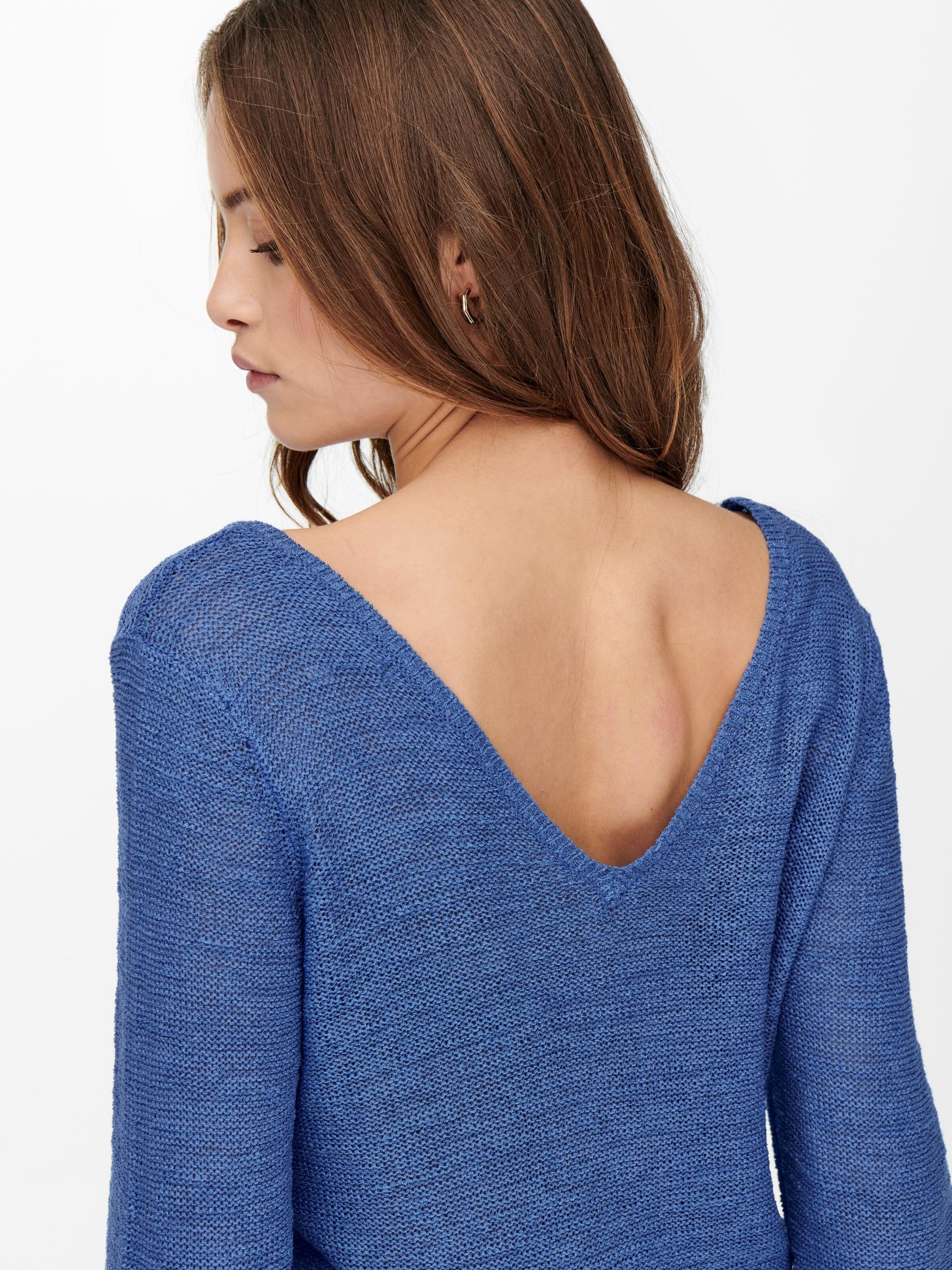Frauen Pullover & Strick ONLY Pullover 'SUNNY' in Blau - MX80279