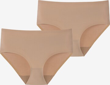 SCHIESSER Boyshorts ' Invisible Soft ' in Beige: front