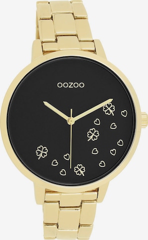 OOZOO Analog Watch in Gold: front