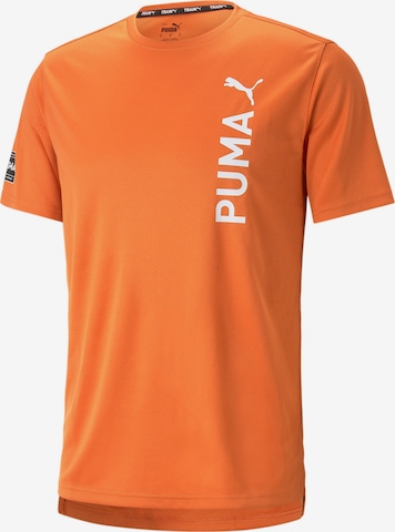 PUMA Performance shirt 'Ultrabreathe' in Orange: front