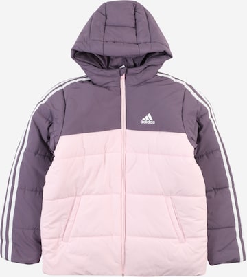 ADIDAS SPORTSWEAR Спортивная куртка в Лиловый: спереди