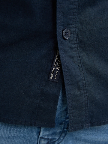 Petrol Industries Regular Fit Skjorte i blå