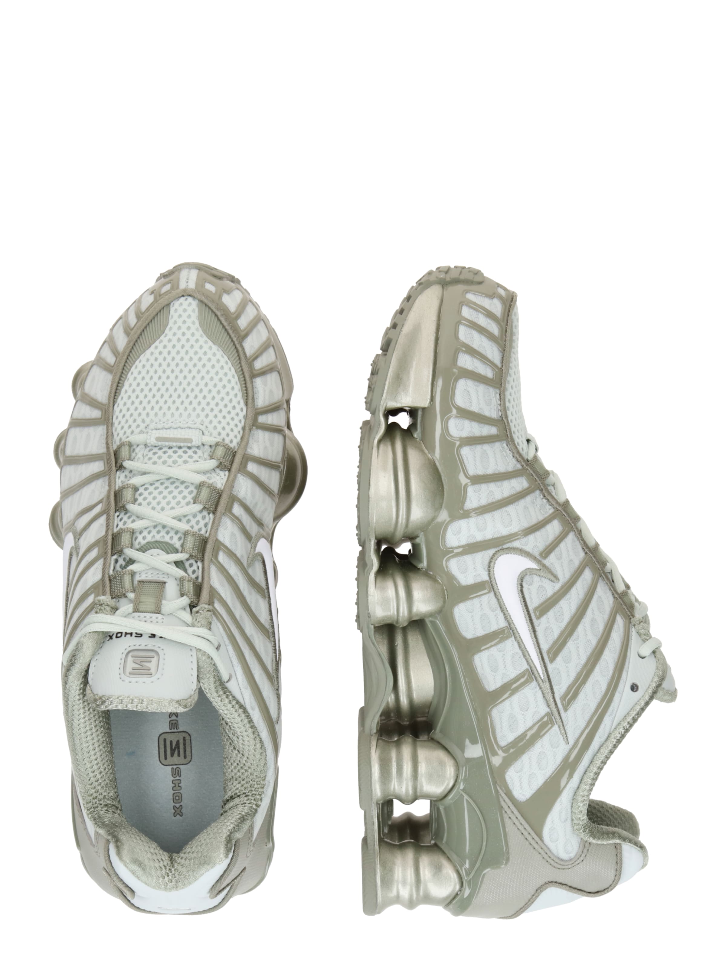 Nike Sportswear Låg sneaker 'Shox' i grå