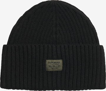 Superdry Muts in Zwart: voorkant