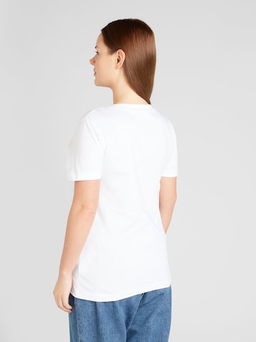 balta Calvin Klein Jeans Plus Marškinėliai