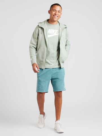 Nike Sportswear Regularny krój Koszulka 'ICON FUTURA' w kolorze zielony