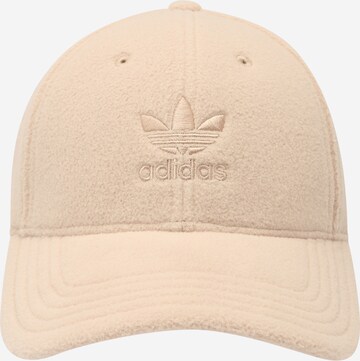 ADIDAS ORIGINALS Cap 'Adicolor Classic Trefoil Winter' in Beige