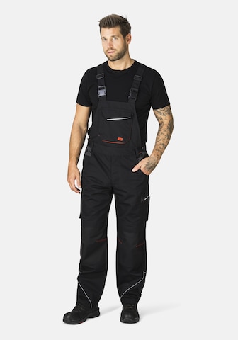 Hero Regular Latzhose 'Edmonton' in Schwarz: Vorderseite