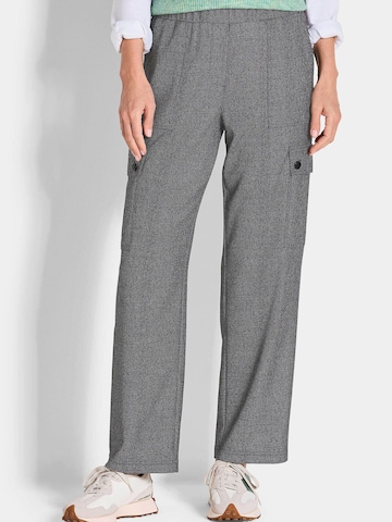 Goldner Loose fit Cargo trousers 'Vera' in Grey: front