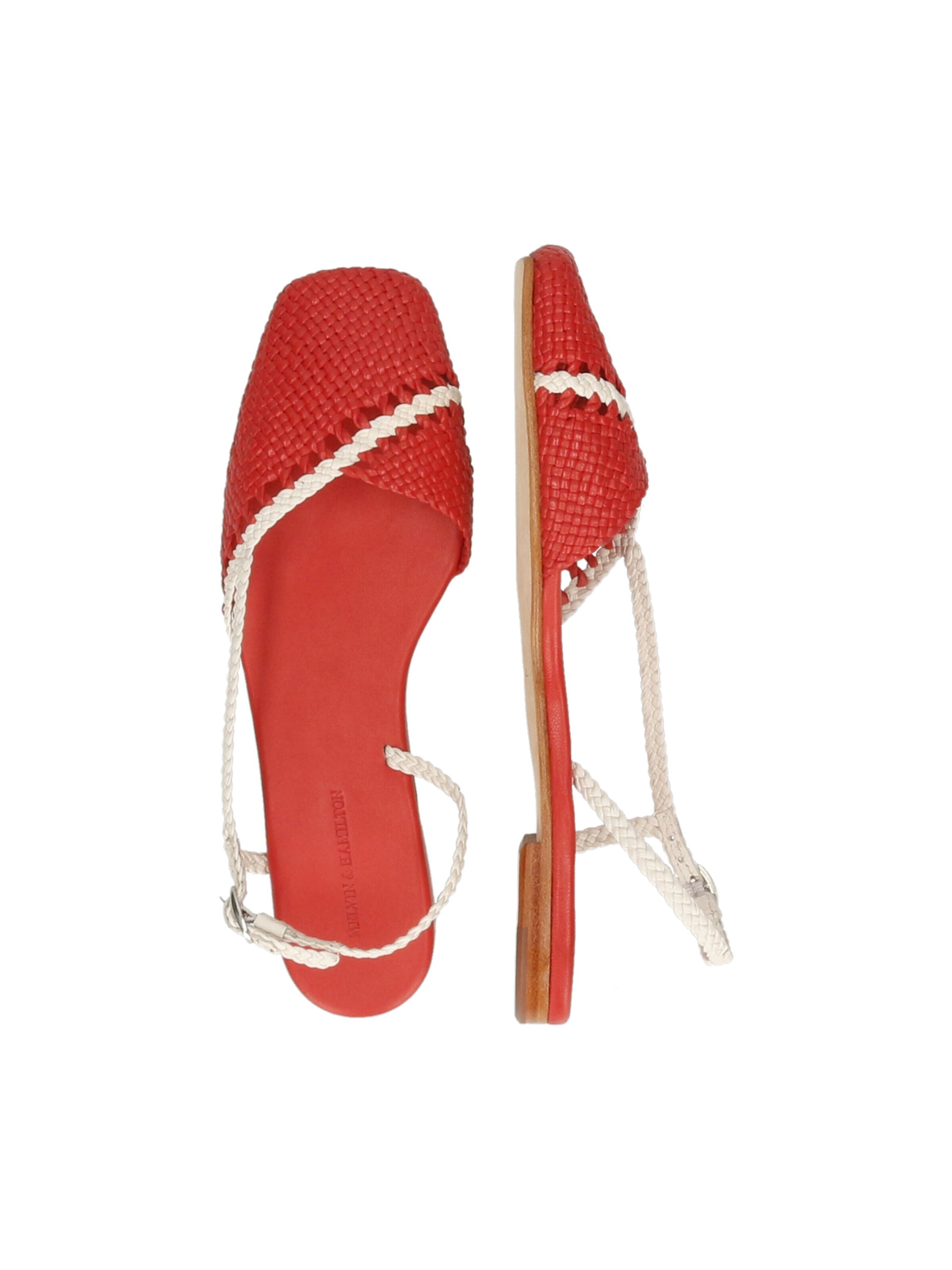 MELVIN & HAMILTON Slingback Pumps 'Elyssa 4' in Red