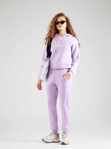 GUESS Tapered Pants 'ALLIE' in Purple