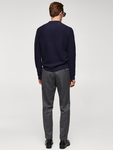 MANGO MAN Sweater 'Loto' in Blue