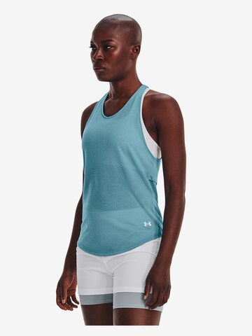 Haut de sport 'Streaker ' UNDER ARMOUR en bleu : devant