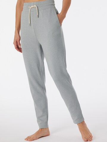 Pantalon de pyjama ' Mix & Relax ' SCHIESSER en gris : devant