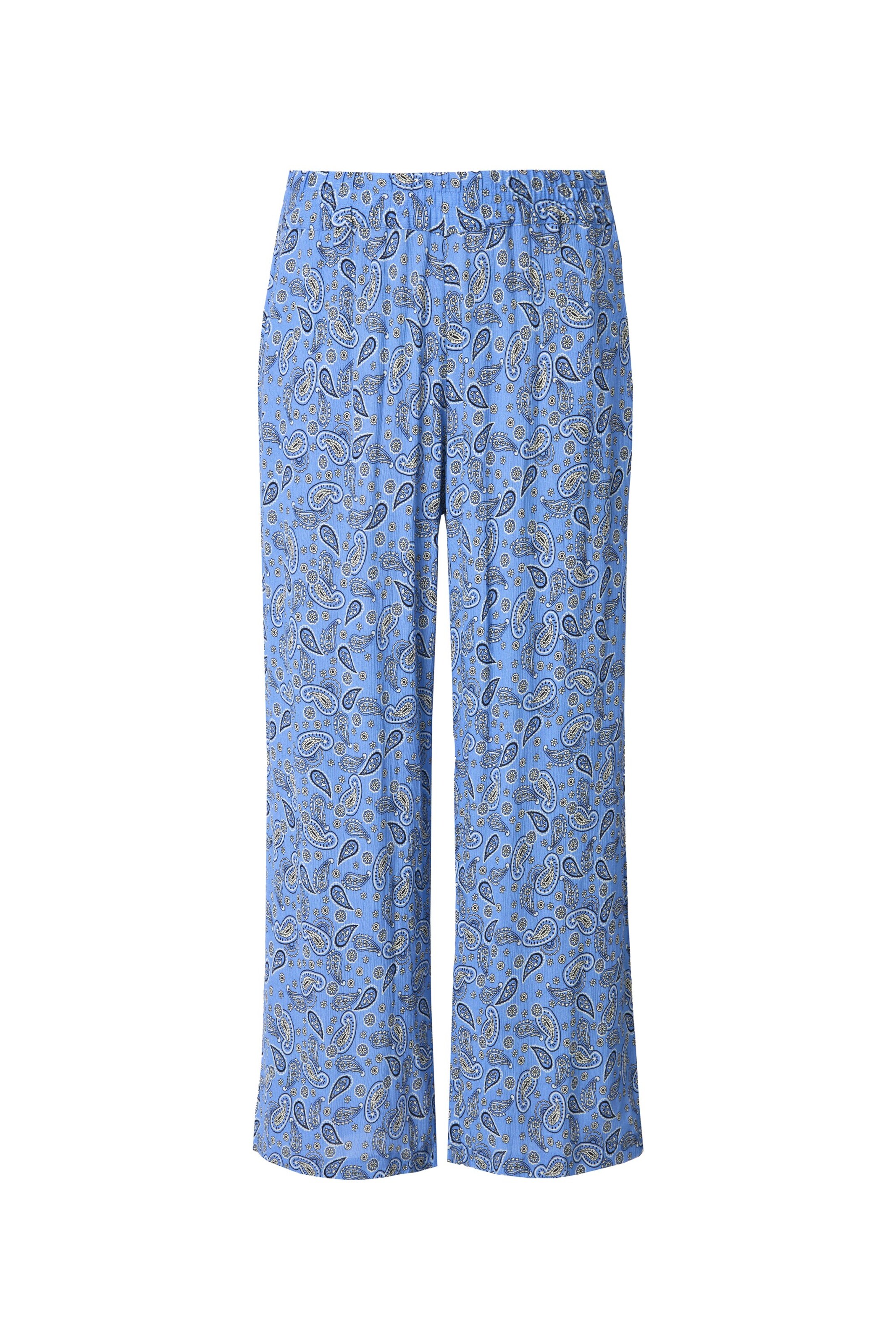 Studio Untold Wide Leg Schlupfhose in Blau: Vorderseite