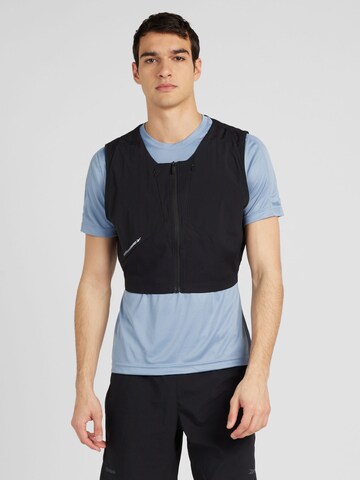 Gilet sportivo di Reebok in nero: frontale