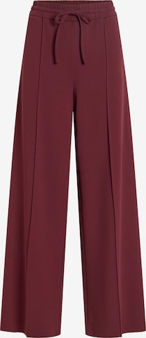 VILA Trousers 'VICLUA' in Brown: front
