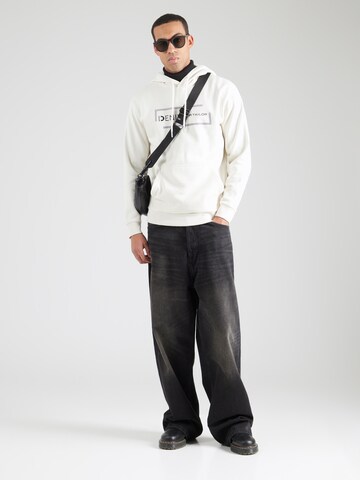 TOM TAILOR DENIM Sweatshirt in Wit