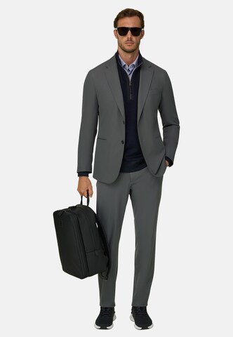 Boggi Milano Regular fit Business-colbert in Grijs