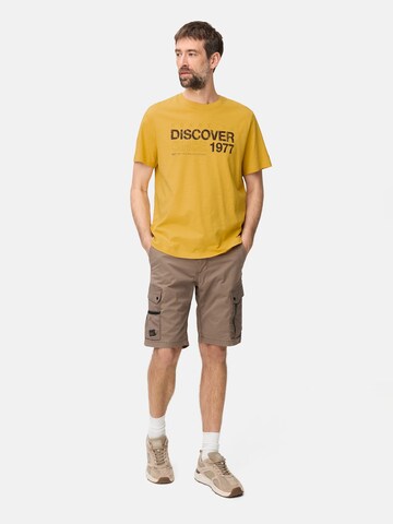 CAMEL ACTIVE T-Shirt in Gelb