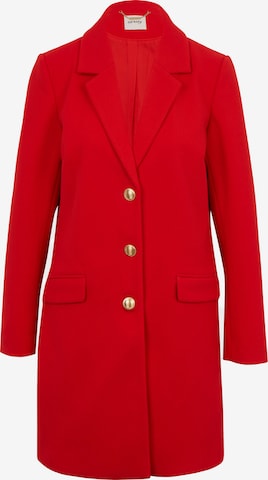 Orsay Between-Seasons Coat in Red: front