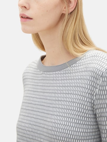 TOM TAILOR Pullover in Grau