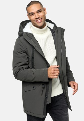 INDICODE JEANS Between-Seasons Parka 'Benicio' in Green