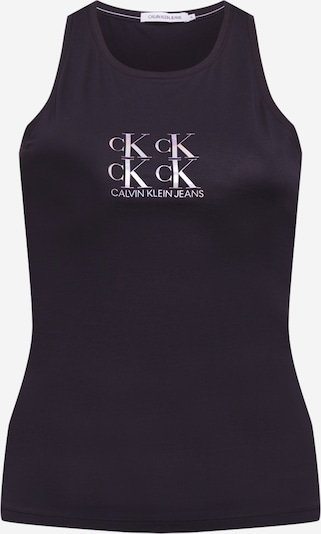 fekete / fehér Calvin Klein Jeans Curve Top, Termék nézet