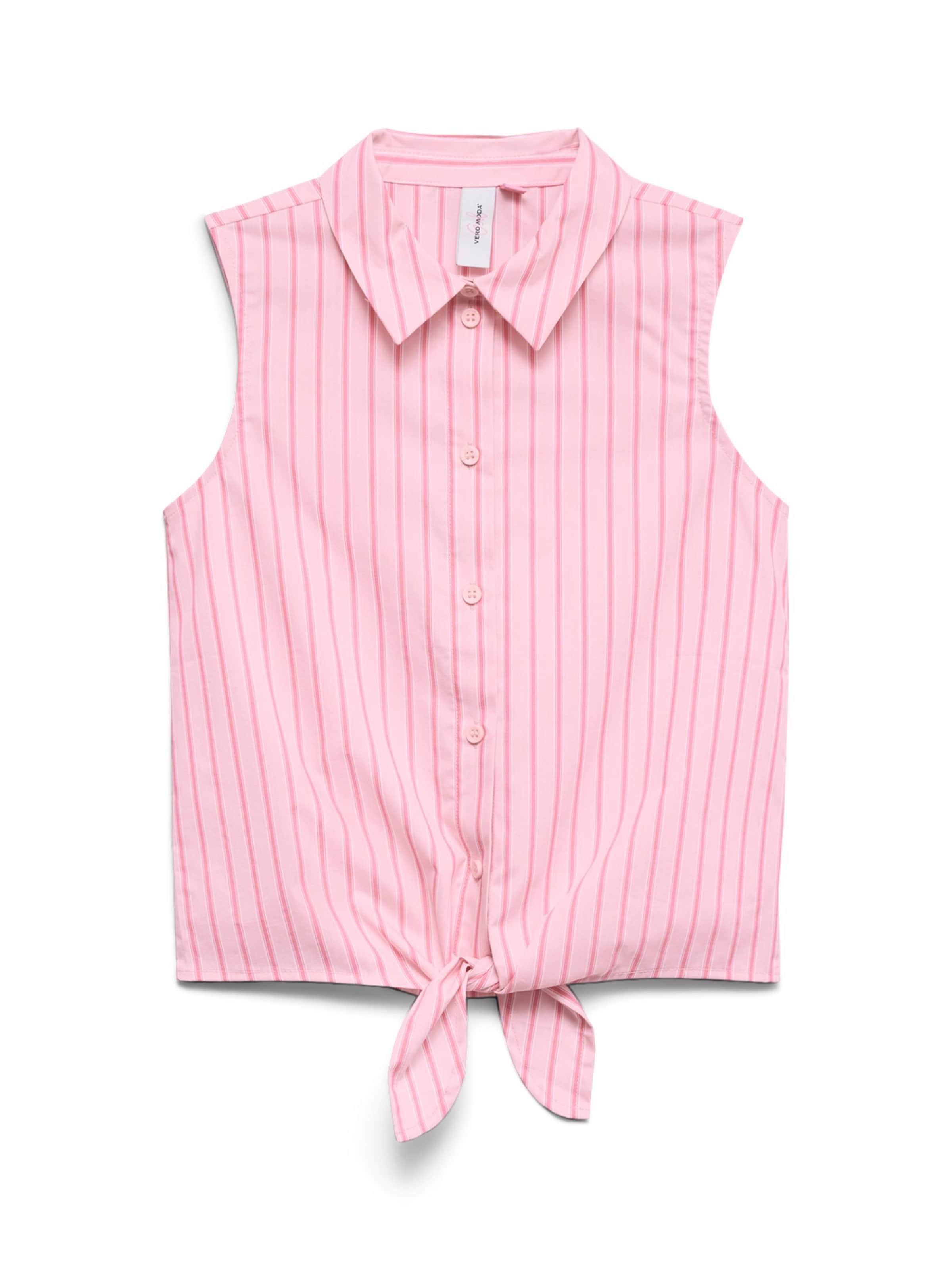 Vero Moda Girl Blouse 'VMFriba' in Roze: voorkant