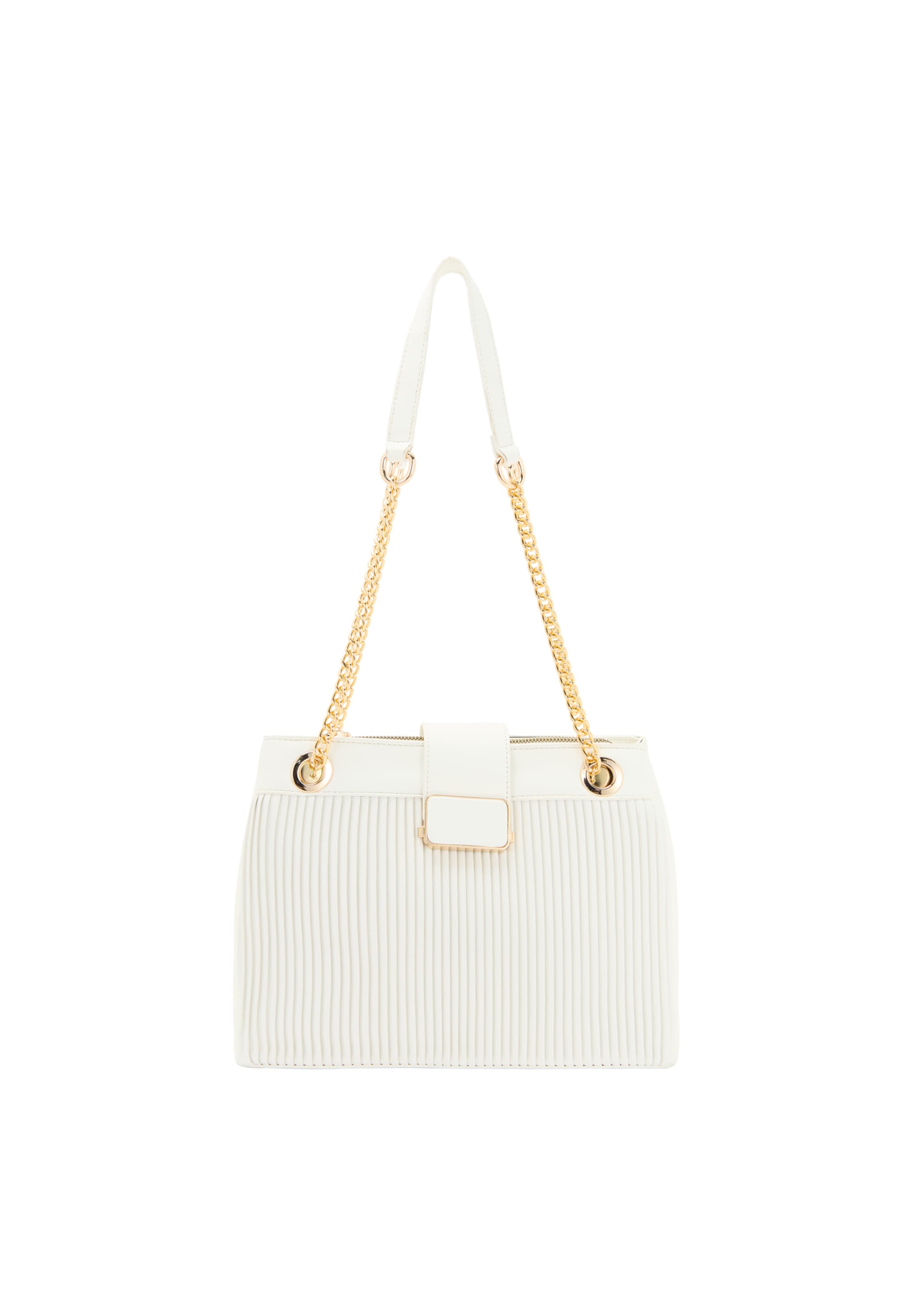 faina Schoudertas in Wit: voorkant