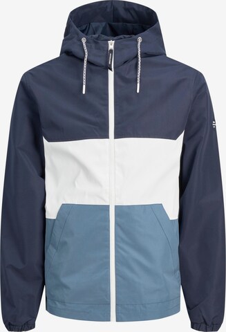 JACK & JONES Tussenjas 'Luke' in Blauw: voorkant