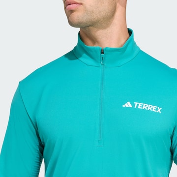 ADIDAS TERREX Performance shirt 'Xperior' in Blue