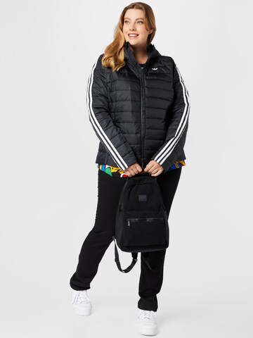 ADIDAS ORIGINALS Prechodná bunda 'Premium  ' - Čierna